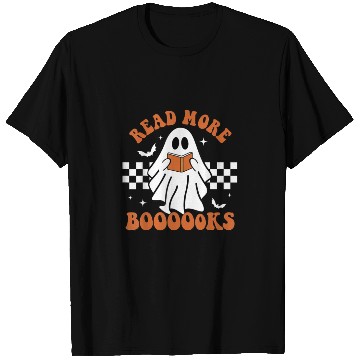 Discover Cute Booooks Ghost Read More Books Funny Teacher T Shirts