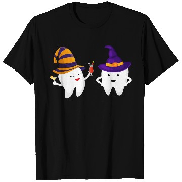 Discover Halloween Scary Dentist Funny Trick or Treat Teeth T Shirts