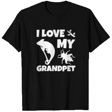 Discover I Love My Grandpet Chameleon T Shirts