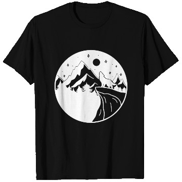 Discover Wolf on the Mountain T Shirts