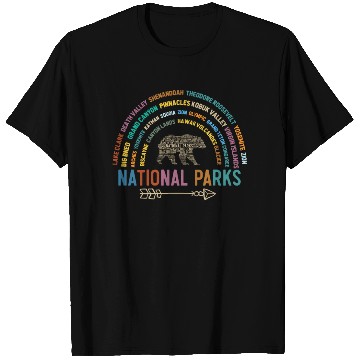 Discover US National Parks, National Park, Denali, Redwood T Shirts