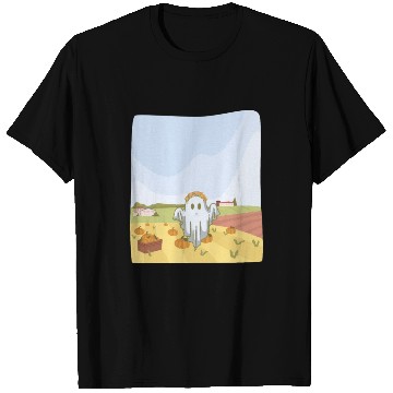 Discover Retro Pumpkin Farm Ghost For A Trick Or Treat T Shirts