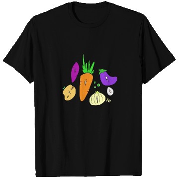 Discover Vegetable friends T Shirts