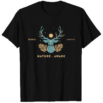 Discover Nature Aware - The Nomad Lifestyle T Shirts