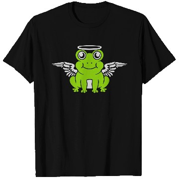 Discover halo wings frog angel T Shirts