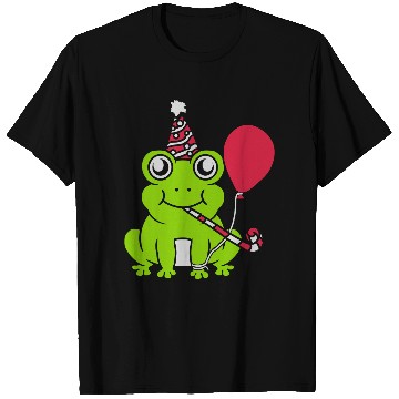 Discover Birthday celebrate party frog T Shirts