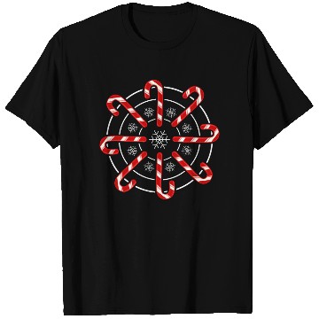 Discover Candy Cane Christmas Design T Shirts