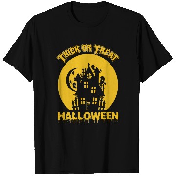 Discover Trick or Treat Halloween T Shirts Design