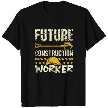 Discover Future construction worker T Shirts