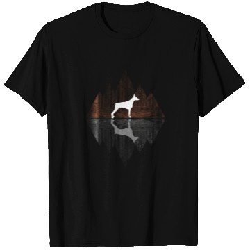 Discover Dobermann abstract - Geometry Dog Triangle T Shirts