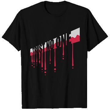 Discover trust no one quote T Shirts