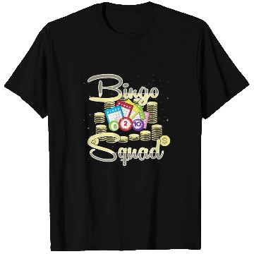 Discover Bingo Card Game Bingo Squad For Women T Shirts