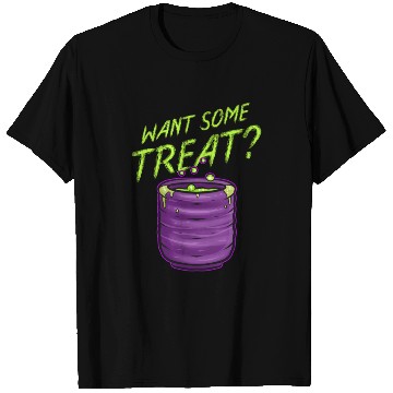 Discover Want Some Treat Pot Of Green Witch Tea Slime T Shirts