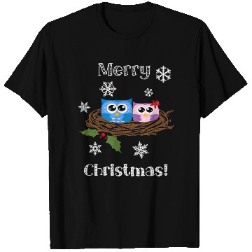 Discover Cute Christmas T Shirts Merry Christmas Snowflakes Ow