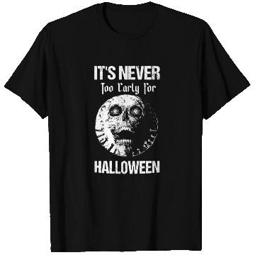 Discover Never Too Early For Halloween Spooky Creepy Skull T Shirts