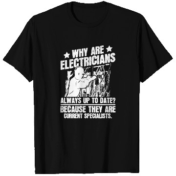 Discover Electrician Construction Electrician T Shirts