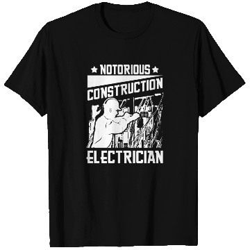 Discover Electrician Construction Electrician T Shirts