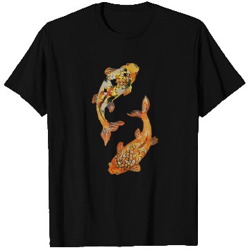 Discover Aesthetic Japanese Koi Fish Nishikigoi T Shirts