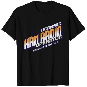 Discover Licensed Ham Radio Operator Hobbyist T Shirts
