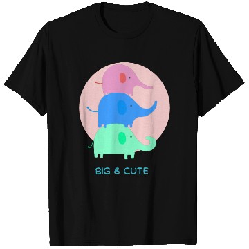 Discover Babay I Kides I Big & cute I Elephant T Shirts
