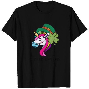Discover Toddler Girls St Patricks Day Rainbow Unicorn Face T Shirts