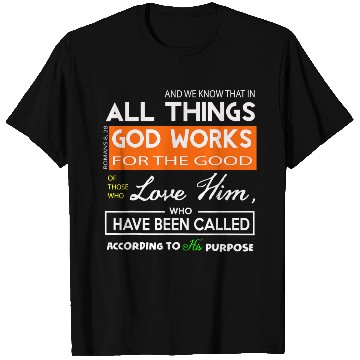 Discover Romans 828 Christian T Shirts Bible Verse Faith Numbe