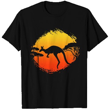 Discover Kangaroo Australia Animal Aussie Nature Australian T Shirts