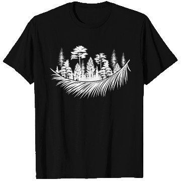 Discover Nature Forest Plants Tree Camping Hiking Mountains T Shirts