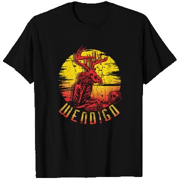 Discover Wendigo Folk Creature Halloween Cryptid T Shirts