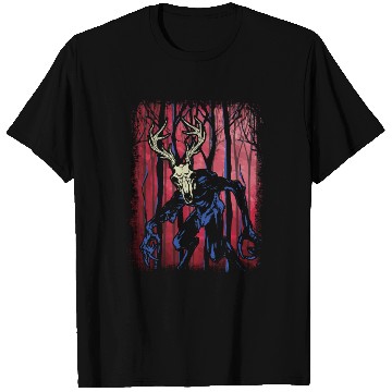 Discover Wendigo Folk Creature Forest Halloween Cryptid T Shirts