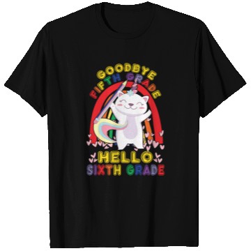 Discover Goodbye 5th Grade Hello Sixth Grade Student T Shirts