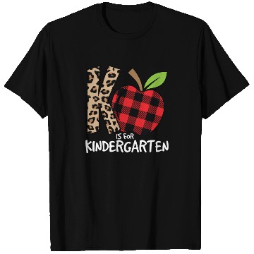 Discover K Is For Kindergarten Cheetah Back To School T Shirts