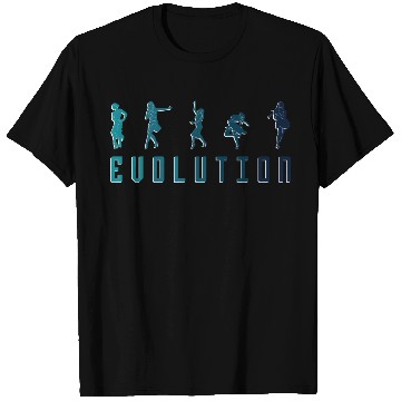 Discover Evolution Dancer Dancing Ballroom T Shirts