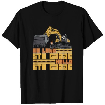 Discover So Long 5th Grade Hello 6th Grade Student Boys T Shirts