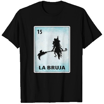 Discover La Bruja Mexican Witch Cards Halloween T Shirts