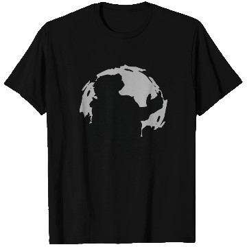 Discover Halloween Monster Line Art Werewolf Horror T Shirts