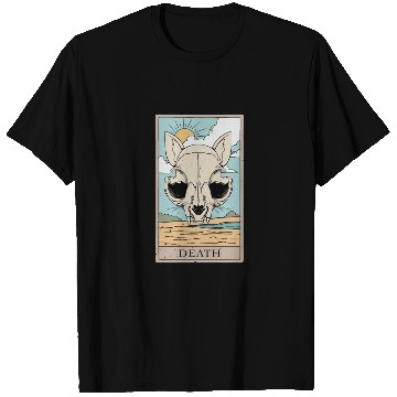 Discover Cat Death Tarot Card Design for a Tarot Card Read T Shirts
