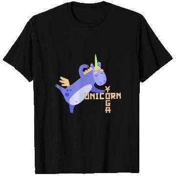 Discover Unicorn Yoga T Shirts