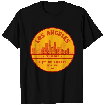 Discover Los Angeles Skyline T Shirts