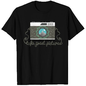 Discover Take Great Pictures Vintage Camera Photography T S T Shirts
