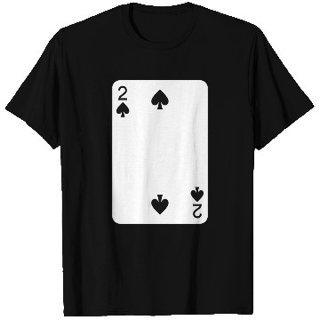 Discover Two Of Spades Playing Cards Halloween Costume Deck T Shirts
