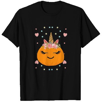 Discover Cute Unicorn Pumpkin - Halloween T Shirts