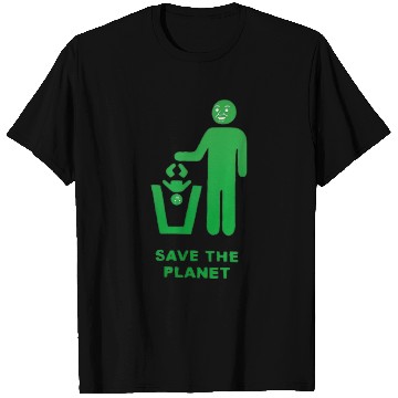 Discover save the planet T Shirts