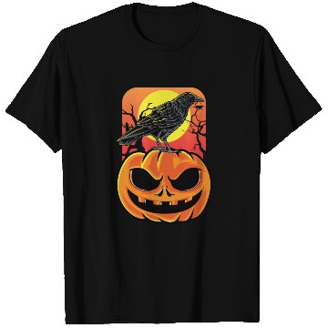 Discover Crow Halloween Bird Watcher Gift T Shirts