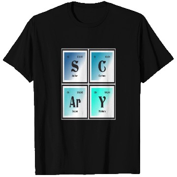 Discover Scary | Periodic Table of Elements T Shirts