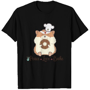 Discover peace love bake T Shirts