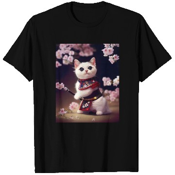Discover Samurai Cat T Shirts