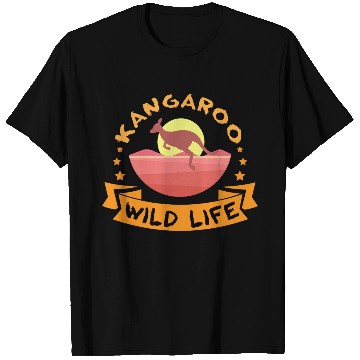 Discover Kangaroo Wild Life T Shirts