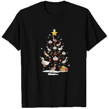 Discover Duck Christmas Tree Duck Xmas Funny Gift T Shirts
