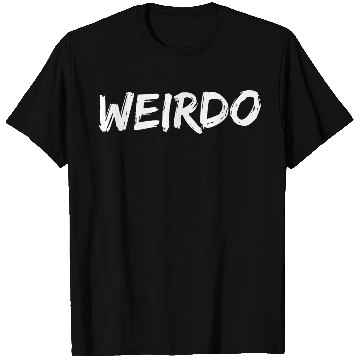 Discover Weirdo Emo Funny Goth Heavy Metal Kawaii Weird T Shirts